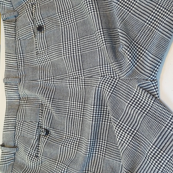 Talbots, Black and white window pane wool trousers. Size 16 - Picture 3 of 9